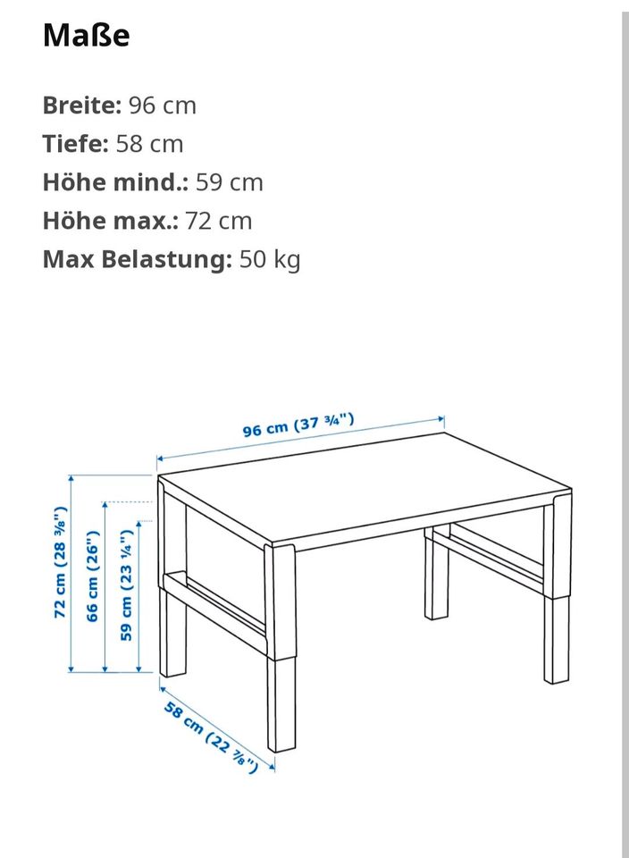 Schreibtisch IKEA in Ahrensburg