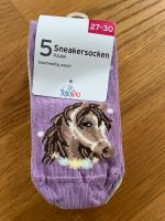 5 Paar Sneakersocken 27-30 Pferde Mädchen NEU mit Etikett Nordrhein-Westfalen - Gescher Vorschau