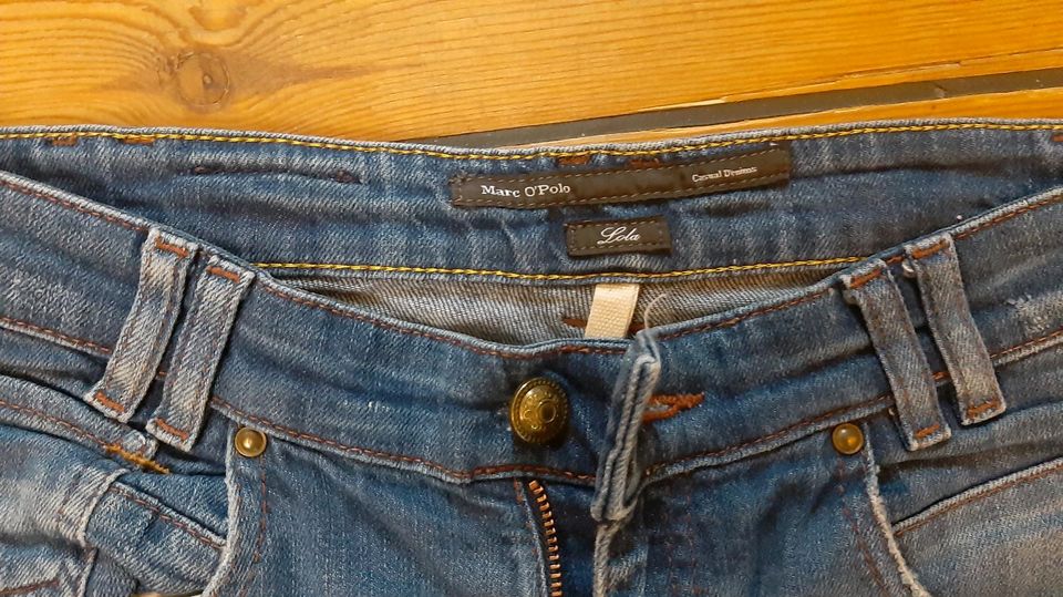 Marc O'Polo Damen Jeans, W27, L32, Modell Lola in Bayreuth