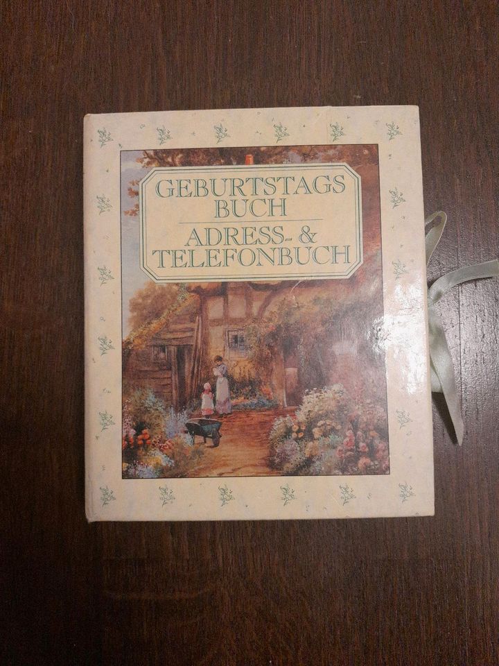 Telefonbuch geburtstagsbuch adressbuch notiz geschenk karl müller in Nürnberg (Mittelfr)