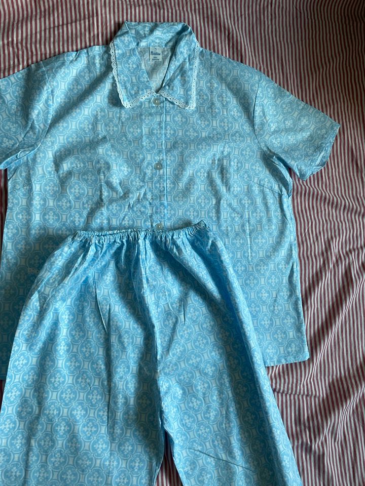 Damen Pyjama Schlafanzug Madeleine Größe 46 neu! 100% Baumwolle in Rosenthal