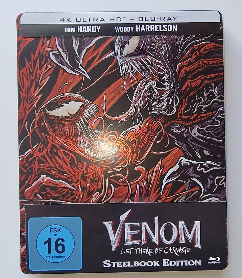 Venom - Let there be Carnage - Limitiertes 4k UHD Steelbook - Top in Sontra