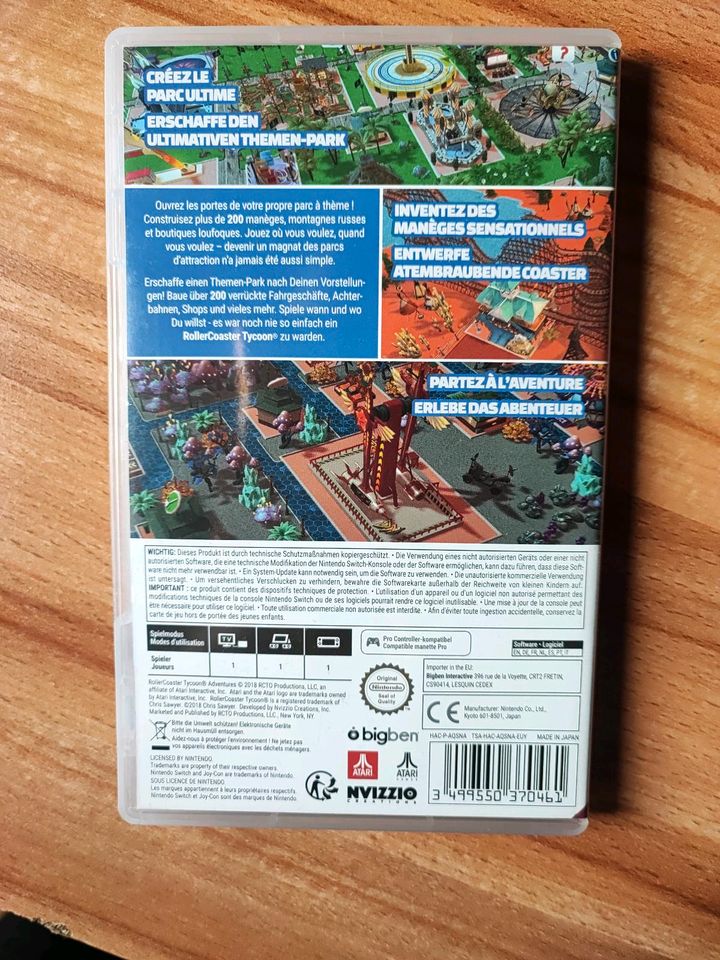 RollerCoaster Tycoon Switch in Eppelborn