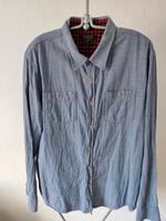 Herrenhemd von Smog, jeansblau, Größe L, slim fit Hessen - Felsberg Vorschau