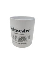 XXL Tasse 750ml mit Spruch - Schwester - Geschenkidee Nordrhein-Westfalen - Velbert Vorschau