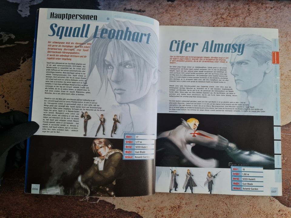 Final Fantasy VIII 8 Lösungsbuch, Spieleberater, Guide in Frankfurt am Main