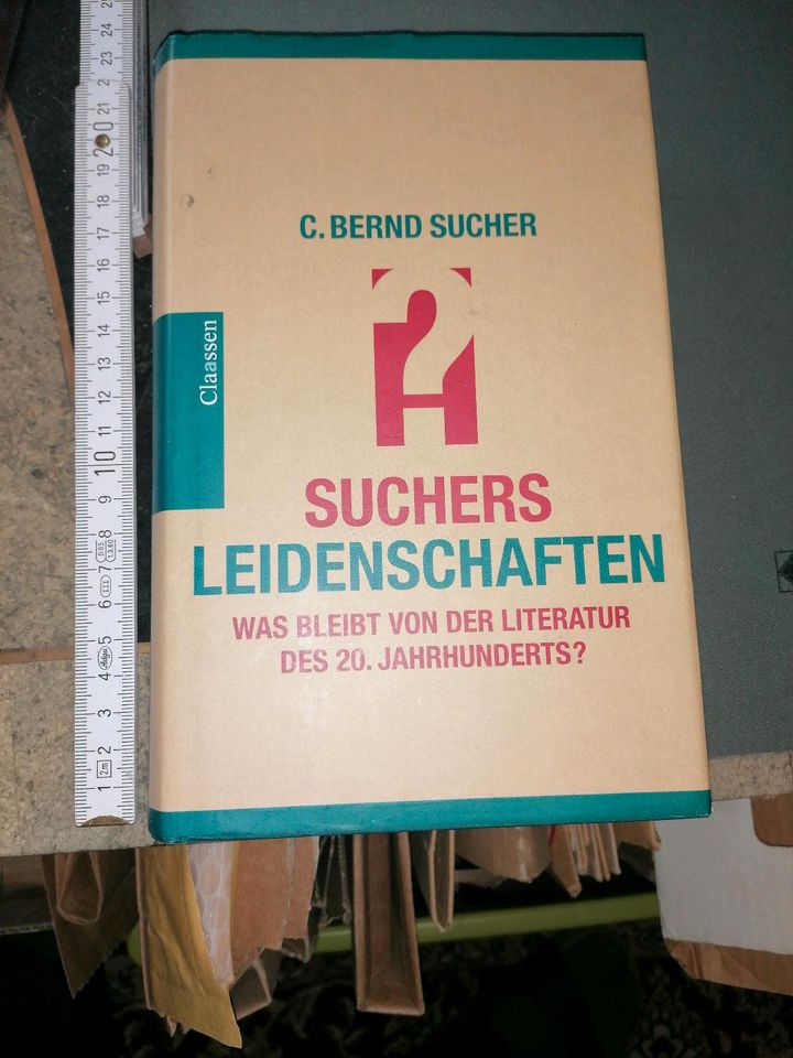 Suchers Leidenschaften Literatur 20. Jahrhundert Bernd Sucher in Berlin