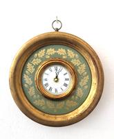 Wanduhr Wohnzimmer Uhr England gold/grün Holz rund Düsseldorf - Friedrichstadt Vorschau
