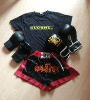 Outfit für Kickboxen/Krav Maga: Guo-Shu Shirt Hose Handschuhe Baden-Württemberg - Emmendingen Vorschau
