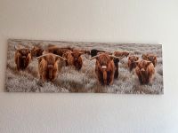 Leinwandbild Büffel Herde 190x50 cm Sachsen - Geringswalde Vorschau
