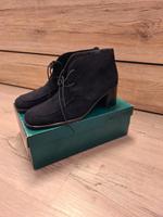 Paul Green Halbschuhe samtziege blau Größe 39.5 Stiefellete Sachsen - Burgstädt Vorschau
