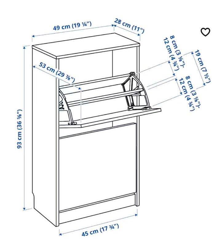 Bissa Schuhschrank in Blumenthal