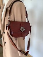 Campomaggi schöne Tasche Leder Modell Venezia Braun crossbody Bochum - Bochum-Ost Vorschau