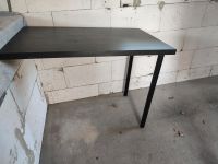 Schwarze Kallax Schreibtisch Platte mit 2 Beinen Niedersachsen - Saterland Vorschau