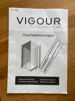 Vigour Duschabtrennung 90x90 neu Hessen - Battenberg Vorschau