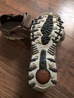 Mephisto Allrounder Klettschuh Slipper Leder-Textil-Mix Beige/Bro Nordrhein-Westfalen - Oberhausen Vorschau