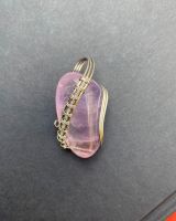 Amethyst Wire Wrapping Pendant handgemacht Anhänger Dresden - Löbtau-Nord Vorschau