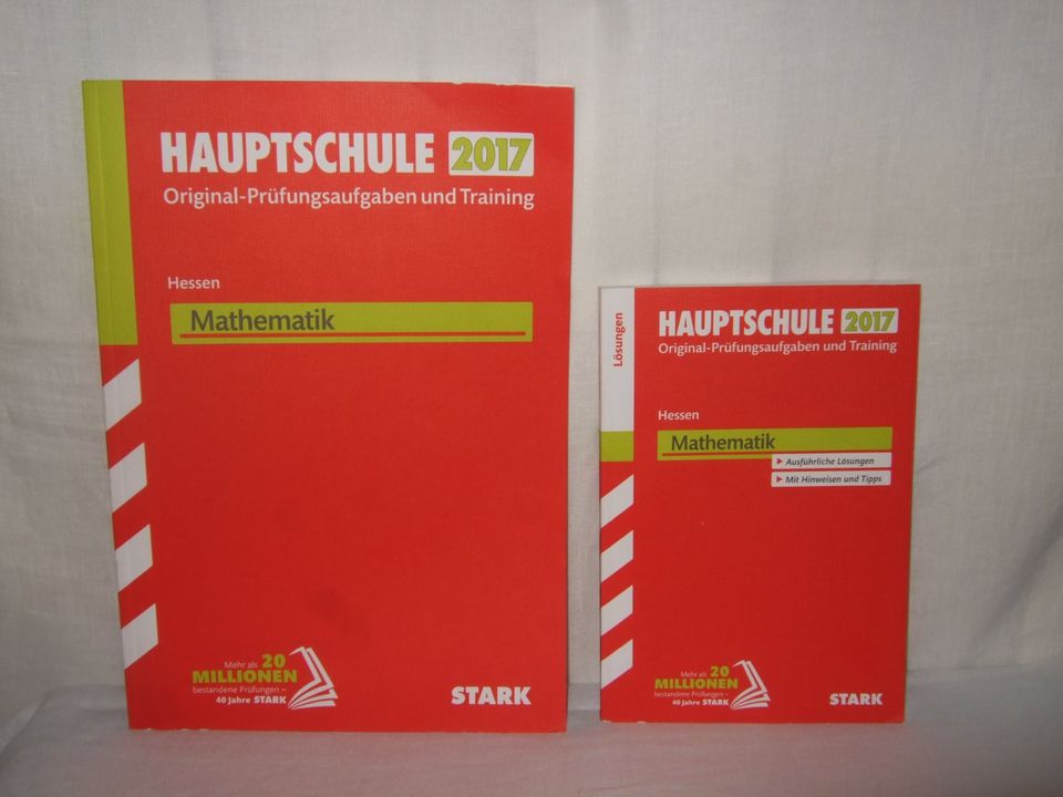 Lernbuch + Lösungsbuch Hauptschule 2017 (Hessen): Mathe – NEUWT. in Pohlheim