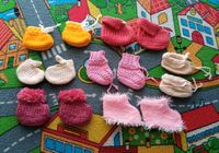 7 Paar Baby Booties handmade wie neu Baden-Württemberg - Empfingen Vorschau