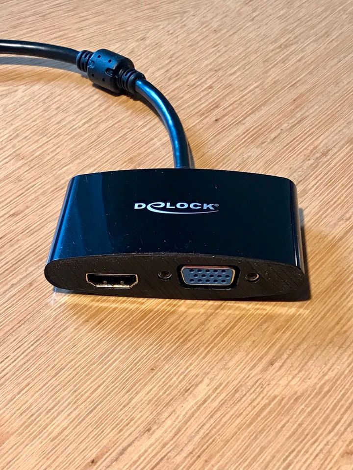 Delock 65553 Mini Display Port VGA/HDMI Adapter in Essen