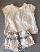 Burberry Shirt creme Seide & Shorts Nova Check Gr. 18 Monate München - Schwanthalerhöhe Vorschau