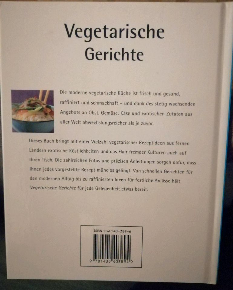 Vegetarische Gerichte Kochbuch in Dresden