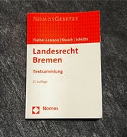 Nomos Gesetze Landesrecht Bremen Textsammlung 21. Auflage wie neu Findorff - Findorff-Bürgerweide Vorschau