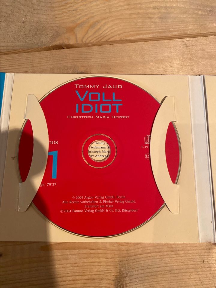 Hörbuch CD Vollidiot von Tommy Jaud zu verkaufen in Rhauderfehn