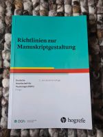 Richtlinien zu Manuskriptgestaltung DGPS Psychologie Brandenburg - Potsdam Vorschau