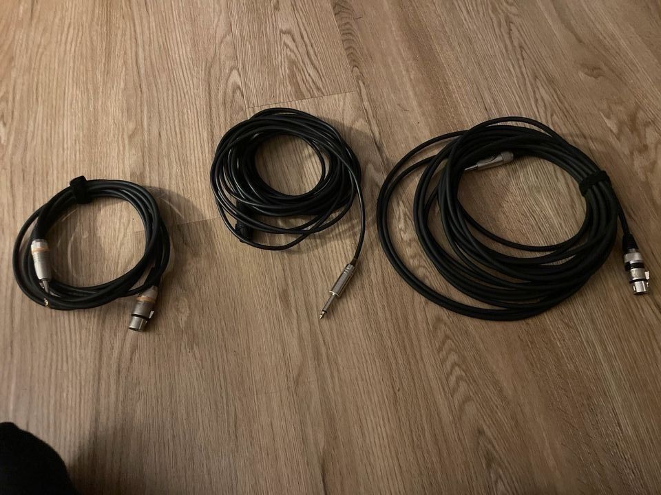 XLR Kabel, Klinken Kabel Mono von Sommer Cable, Cordial, Schulz… in Mönchengladbach