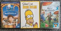 Die Simpsons, Ratatouille, Alice im Wunderland DVD, BluRay Disney Baden-Württemberg - Uttenweiler Vorschau