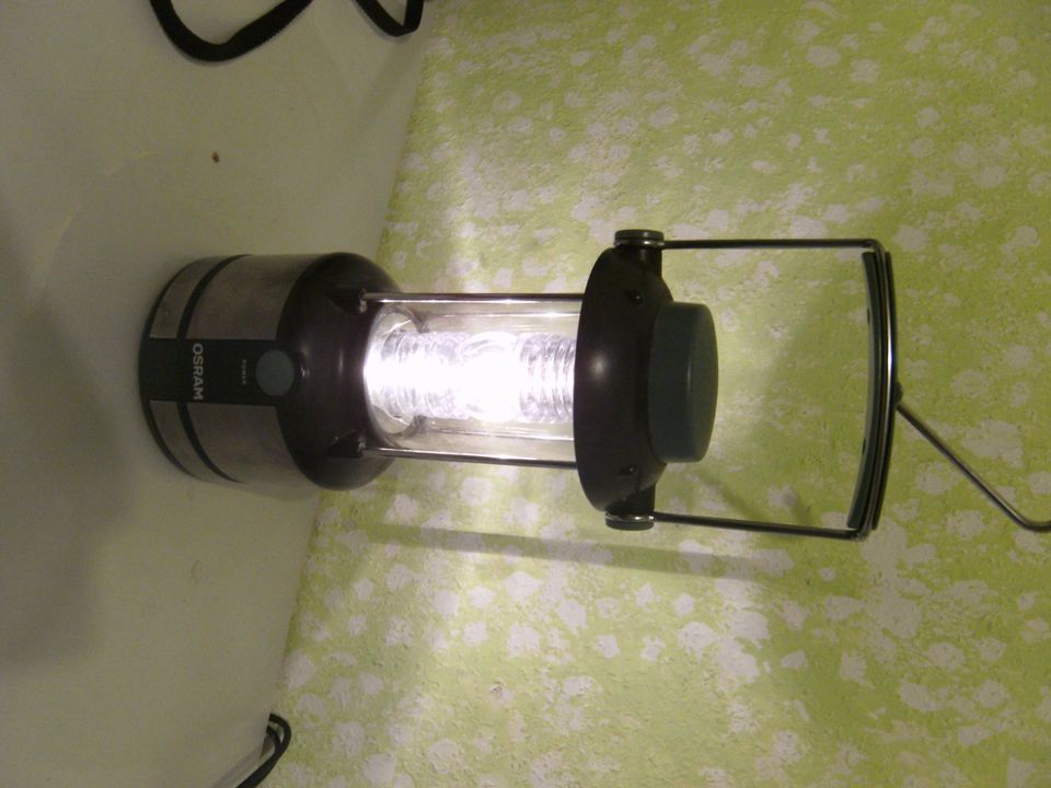 Osram Camping Halogen Leuchte lt. Bilder in Schweinfurt