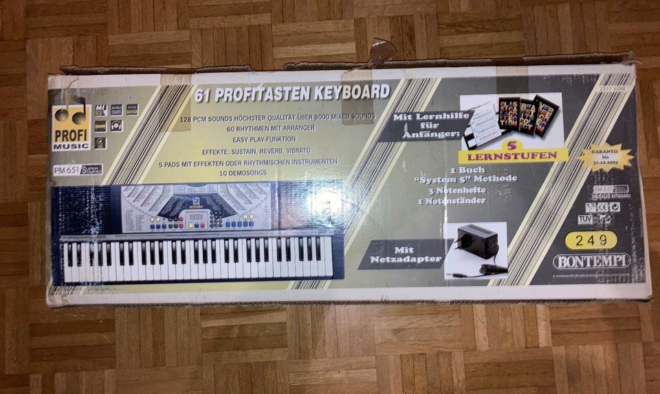 BONTEMPI BONTEMPI PM 651 SUPER SOUND 61 PROFITASTEN KEYBOARD in Hamburg