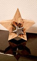Holzstern mit Deko Weihnachten Advent Nordrhein-Westfalen - Emsdetten Vorschau