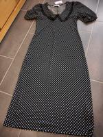 Retro Design Kleid  gepunktet polka dots bubikragen L 40 neu Thüringen - Eisenach Vorschau