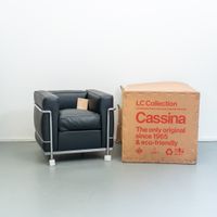 4 Cassina LC2 Le Corbusier Schwarzer Sessel Neu in Box(!) Nordrhein-Westfalen - Kleve Vorschau