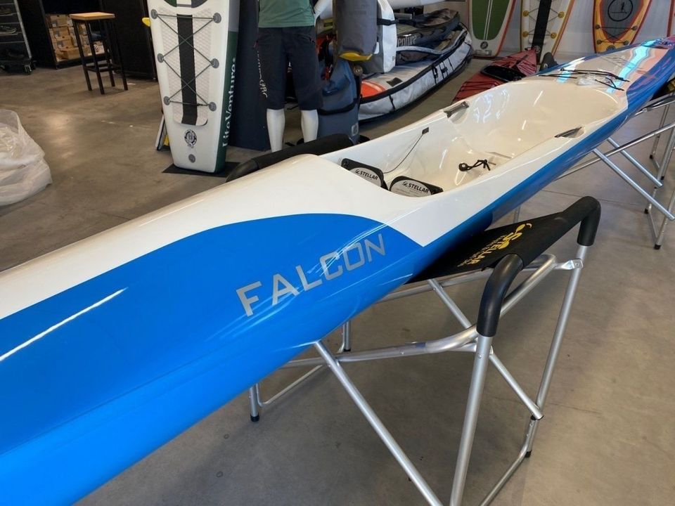 Stellar Falcon Surfski - 11,9 kg - Finanzierung möglich in Krakow am See