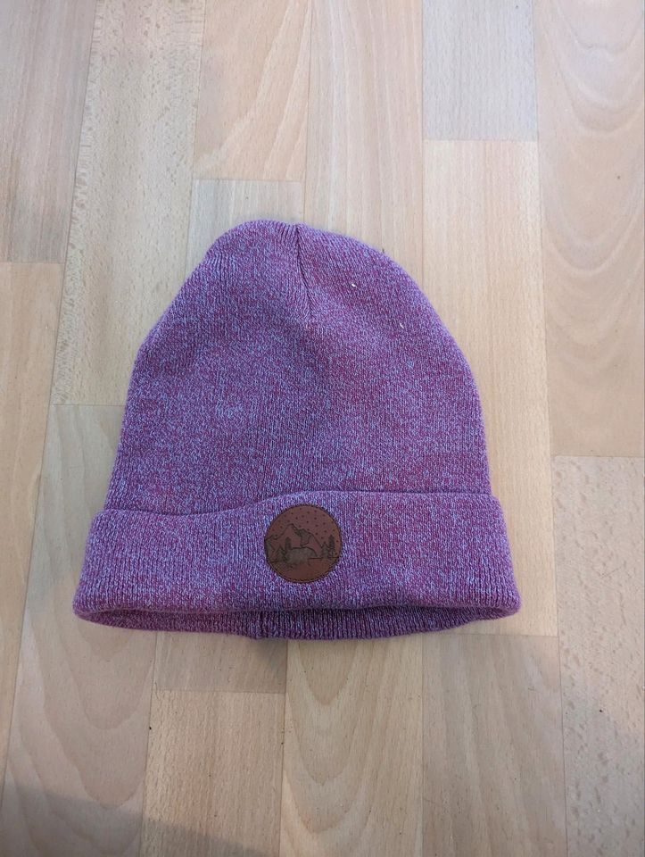 Kabak MÜTZE Beanie Winter Strick lila in Berlin