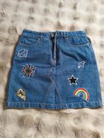 Neu Jeansrock mit Patches Hessen - Dietzenbach Vorschau