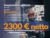 Staplerfahrer (m/w/d) 2300€ netto | Vollzeit | zu sofort Kr. München - Unterschleißheim Vorschau