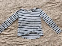 H&M Longsleeve mit Knoten Gr. 134/140 Stripes Duisburg - Rheinhausen Vorschau