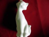 Katze – ganz weiß – Porzellanfigur – 17 x 7 x 7 cm Berlin - Hellersdorf Vorschau