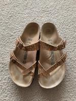 Birkenstock Mayari Roségold Echtleder Birkoflor Zehentrenner Brandenburg - Templin Vorschau