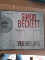 Hörbuch 6 CDs ° Verwesung ° Simon Beckett ° CD Baden-Württemberg - Sinsheim Vorschau
