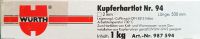 1 kg Kupferhartlot Nr.94 Nordrhein-Westfalen - Hemer Vorschau