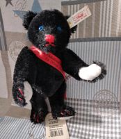 Steiff Teddy Mohair schwarz-  Augen blau - Sonderedition Wandsbek - Hamburg Hummelsbüttel  Vorschau