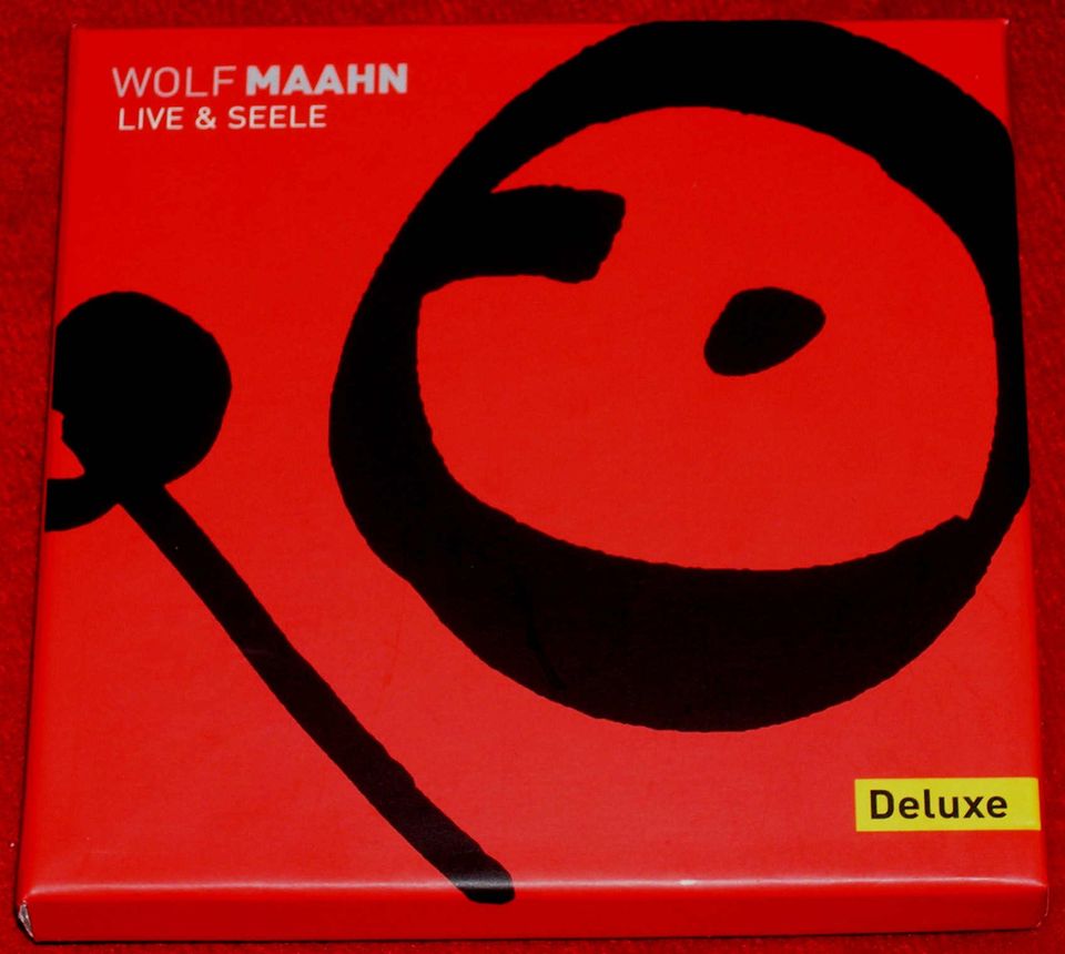 WOLF MAAHN "LIVE & SEELE DELUXE" BOX MIT 2 CDs + DVD INKL. AUFKLE in Neuss