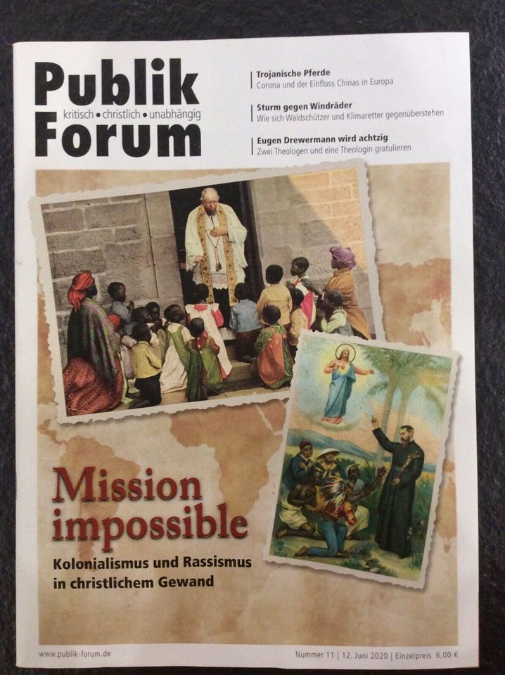 Zeitschrift - PUBLIK FORUM Nr 11 2020 - Kirche Glaube Gott - Heft in Bekond