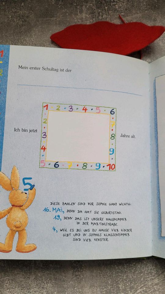 Buch , Mein erster Schultag in Hohnstein