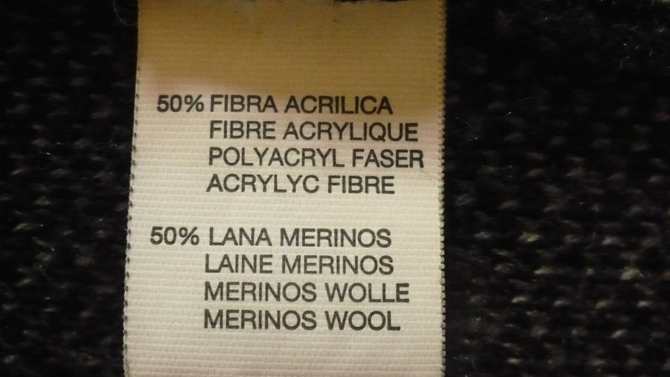 Cardigan Wolle, lang ,schwarz, grau in Neusäß